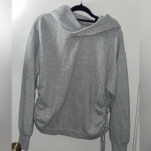 Cozy Gray Aerie Pullover Hoodie